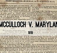 McCulloch v. Maryland (1819)​