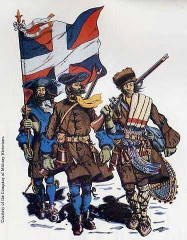 Arrivée du régiment Carignan-Salières