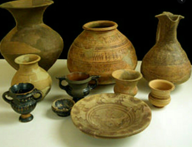 Cerámica como ajuar doméstico.