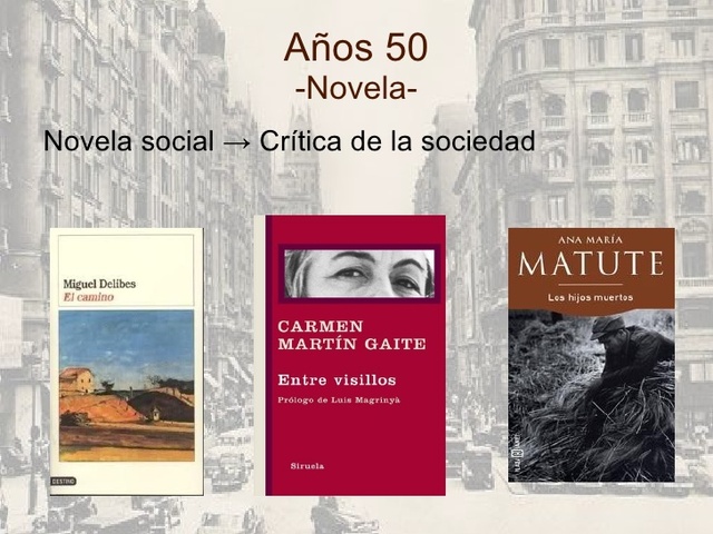 Literatura años 40_50