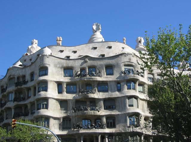 'Casa Milá' de Gaudí (1905-1910)