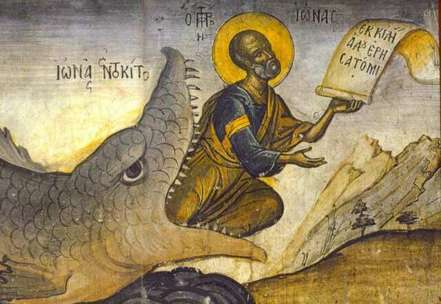 Jonás. ( יוֹנָה, pr. Yōnā significa "paloma")