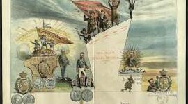 Timeline: El Sexenio Revolucionario (1868-1874): intentos democratizadores. De la Revolución al ensayo republicano.