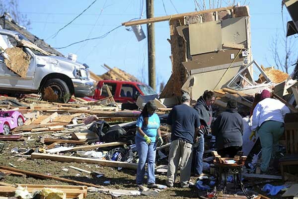 Deadly Tornadoes Hit Southern States