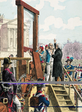 Ejecución en la guillotina de Luis XVI