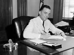 J.Edgar Hoover Becomes Head of the FBI