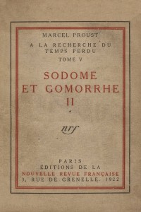 "Sodome et Gomorrhe" por Marcel Proust