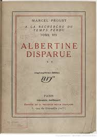 "Albertine disparue ou La fugitive", por Marcel Proust