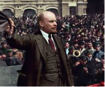 Lenin returns to Russia