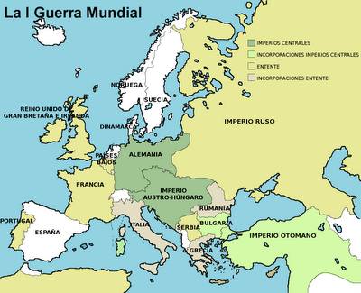 Los países beligerantes