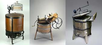 Llegada de las primeras lavadoras