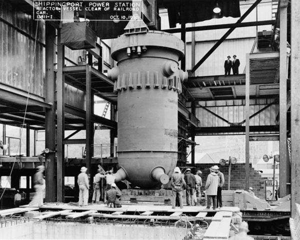Shipping Reactor in Pennsylvania