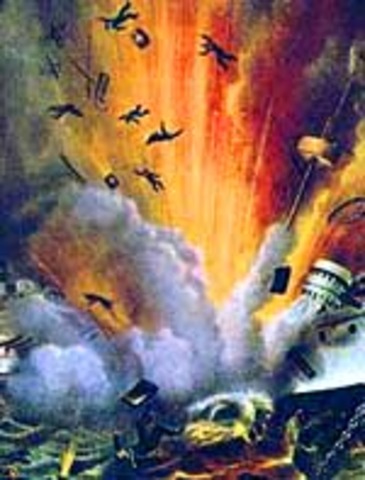 U.S S. Maine Sinks