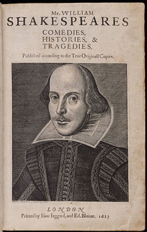 Shakespeare's First Folio published