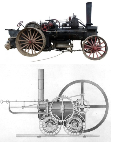 A máquina de vapor de James Watt