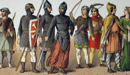 Norman's conquer England in 1066 in Normans, England