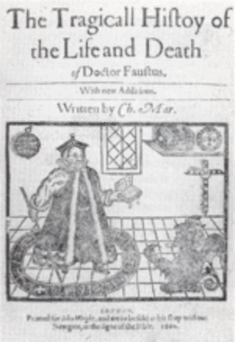 Doctor Faustus (Marlowe) first published