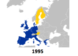 Incorporación de tres países