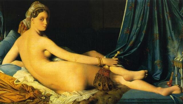 La Gran Odalisca; Ingres