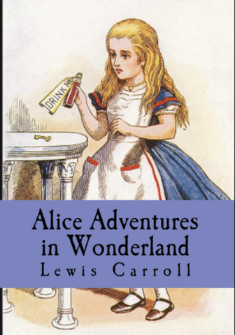Alice's Adventures in Wonderland is reprinted in English
