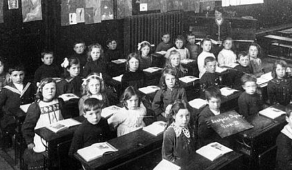 Children were allowed to go to school