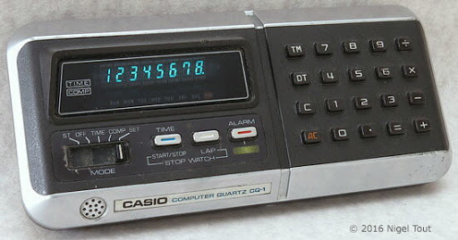 CQ-1 Calculator, Casio computer