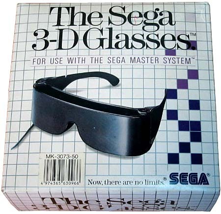 Sega scope 3-D glasses