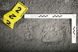 Foot prints to track criminals
