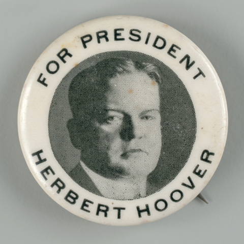 Herbert Hoover wins election