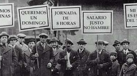 Timeline:  MOVIMIENTOS OBREROS