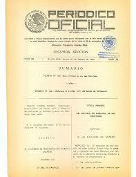 El Diario del Imperio la Ley Orgánica del Notariado y del Oficio de Escribano