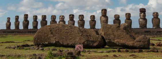 Damage on the Moai