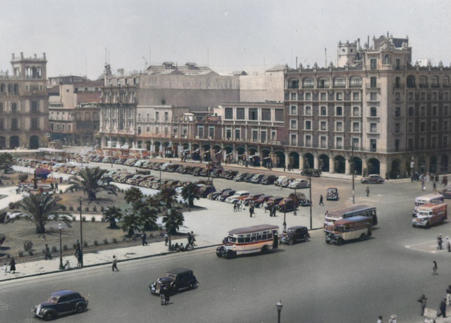 Primera visita de Graham Greene a México