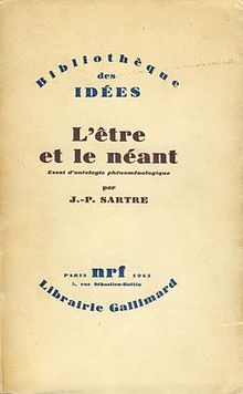 "L'Être et le néant", por Jean Paul Sartre