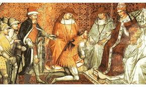 Enrico a Canossa implora perdno