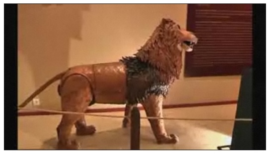 Leonardo Da Vinci, construyo el león mecánico