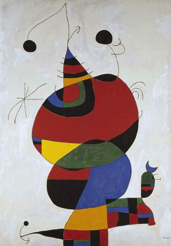 'Homenaje a Picasso' de Miró (1966-1973)