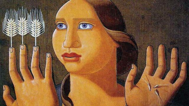 'La sorpresa del trigo' de Maruja Mallo