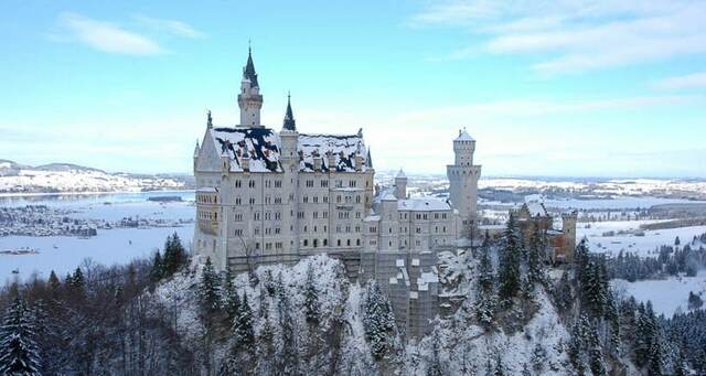 Castillo de Neuschwanstein; Alemania.