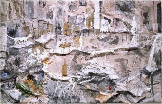 'El estudio de las esculturas' de Miquel Barceló