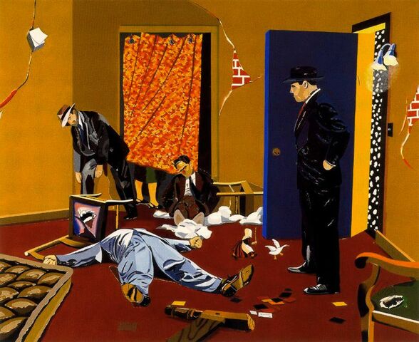 'Dichosos quién como Ulises I' de Eduardo Arroyo