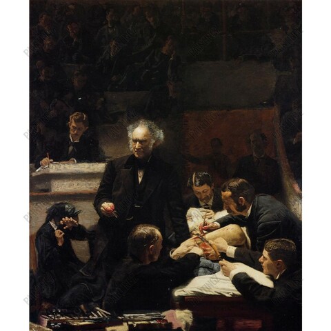 La clínica Gross; Thomas Eakins