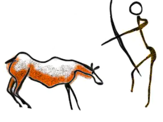 Arco y Flechas (Prehistoria) 30.000 años A.C