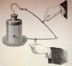 Botella de Leyden (condensador) (Edad Moderna) 1748