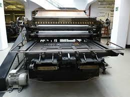 Prensa de imprimir (Edad contemporanea) 1833