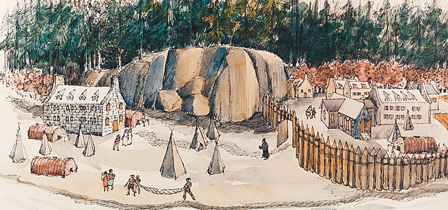 Fondation de la réduction de Sillery