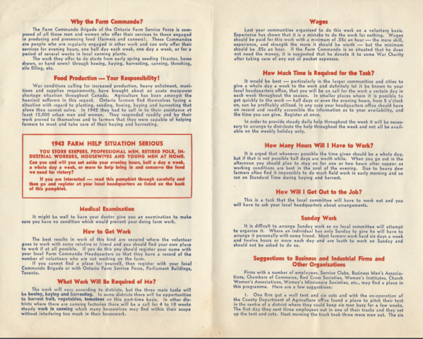 An Increase in Food Production