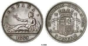 La peseta, unidad monetaria española