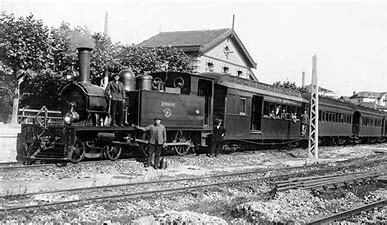 1ª LIÑA DE FERROCARRIL EN ESPAÑA