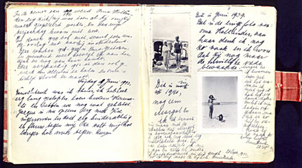 Anne receives a diary for her thirteenth birthday.